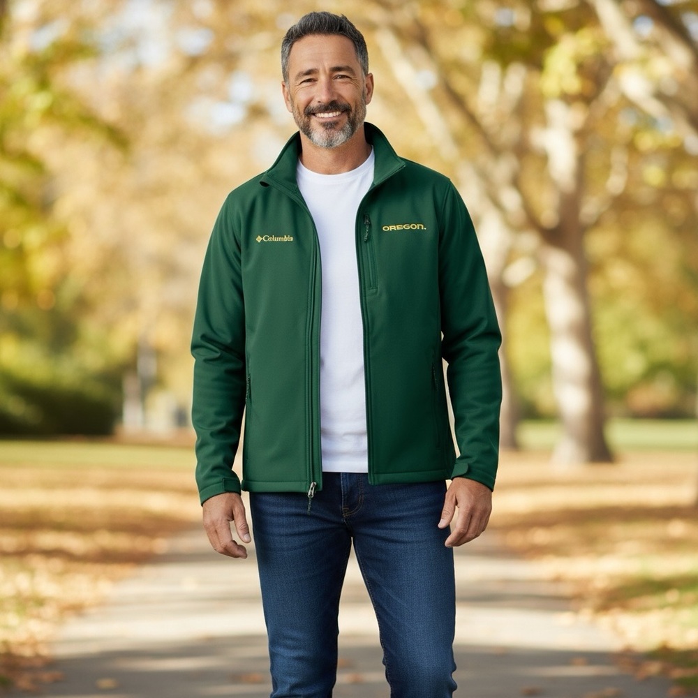 Columbia Sportswear Green Oregon Ducks Performance Jacket - Picture 4 of 14